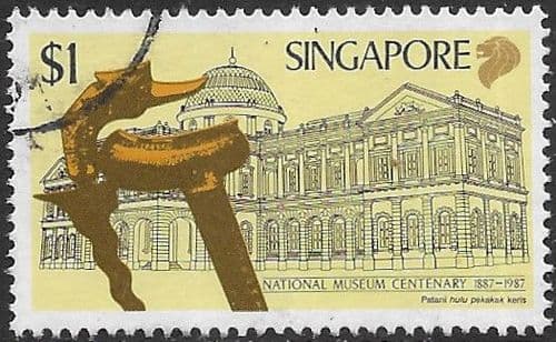 Singapore 1987 Centenary of National Museum SG 563 Fine Used
