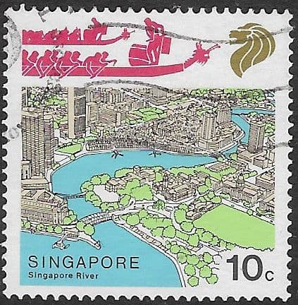 Singapore 1987 River Conservation SG 558 Fine Used