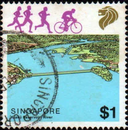 Singapore 1987 River Conservation SG 560 Fine Used