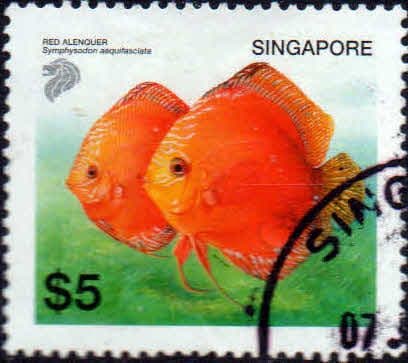 Singapore Stamps 1995 Marine Fishes