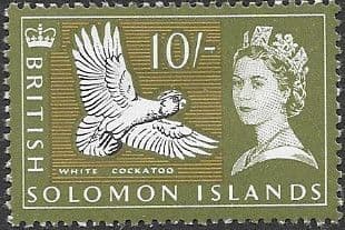 Solomon Island 1965 Butterfly SG 125 Fine Mint