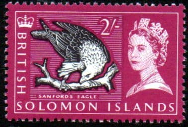 Solomon Island 1965 Sea Eagle SG 122 Fine Mint