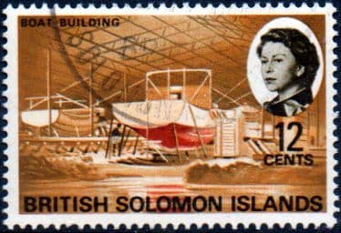 Solomon Islands 1968 Boat Building SG 172 Fine Used