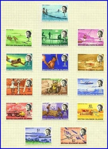 Solomon Islands 1968 Commermorative Set Fine Mint