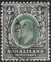 Somaliland Protectorate 1904 SG 37 King Edward VII Fine Used