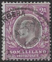 Somaliland Protectorate 1905 SG 47 King Edward VII Fine Used