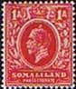 Somaliland Protectorate 1912 King George V SG 61 Fine Mint