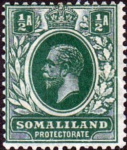 Somaliland Protectorate 1921 King George V SG 73 Fine Mint