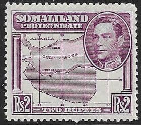 Somaliland Protectorate 1938 King George VI SG 102 Fine Mint