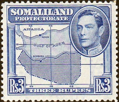 Somaliland Protectorate 1938 King George VI SG 103 Fine Mint
