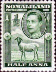 Somaliland Protectorate 1938 King George VI SG 93 Fine Mint
