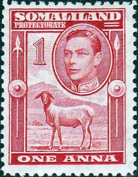 Somaliland Protectorate 1938 King George VI SG 94 Fine Mint