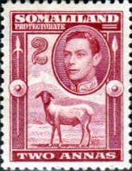 Somaliland Protectorate 1938 King George VI SG 95 Fine Mint