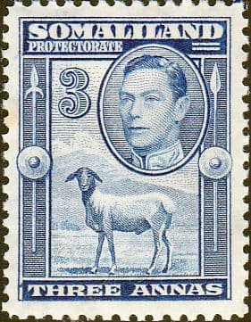 Somaliland Protectorate 1938 King George VI SG 96 Fine Mint