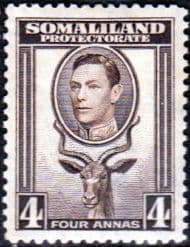 Somaliland Protectorate 1938 King George VI SG 97 Fine Mint