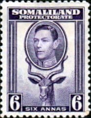 Somaliland Protectorate 1938 King George VI SG 98 Fine Mint