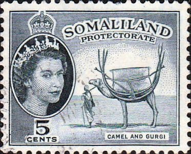 Somaliland Protectorate 1953 Queen Elizabeth SG137 Fine Used