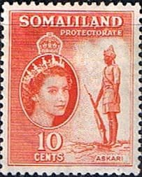 Somaliland Protectorate 1953 Queen Elizabeth SG138 Fine Mint