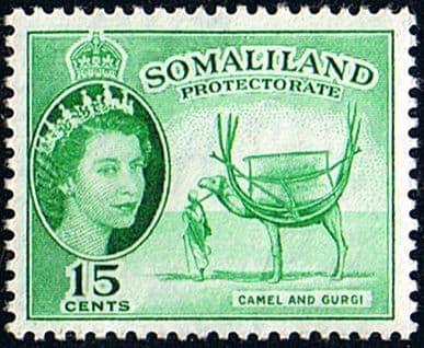 Somaliland Protectorate 1953 Queen Elizabeth SG139 Fine Mint