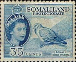 Somaliland Protectorate 1953 Queen Elizabeth SG142 Fine Mint