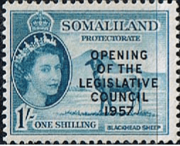 Somaliland Protectorate 1957 Opening of Legislative Council SG 150 Fine Mint