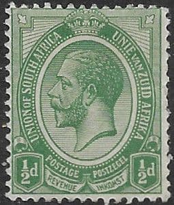 South Africa 1913 George V SG 3 Fine Mint