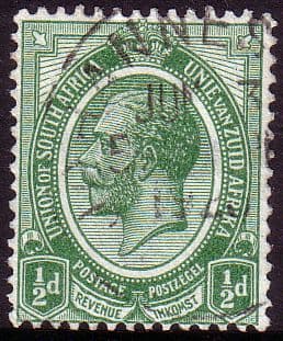 South Africa 1913 George V SG 3 Fine Used