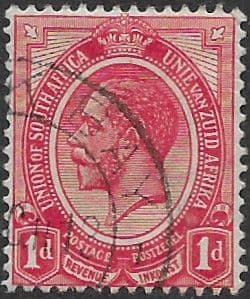 South Africa 1913 George V SG 4b Fine Used