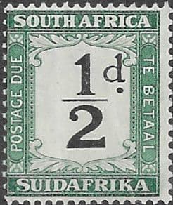 South Africa 1932 Post Due SG D22 Fine Mint