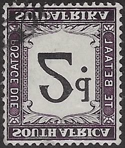 South Africa 1932 Post Due SG D26 iw Fine Used