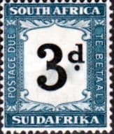 South Africa 1932 Post Due SG D27 Fine Mint