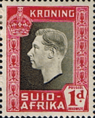 South Africa 1937 George VI Coronation SG 72A Fine Mint