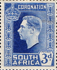 South Africa 1937 George VI Coronation SG 74E Fine Mint