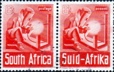 South Africa 1941 War Effort SG 93 Fine Used