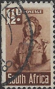 South Africa 1942 War Effort Bantam SG 99E Fine Used