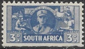 South Africa 1942 War Effort Bantam SG101E Fine Mint