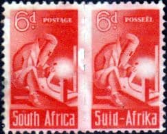 South Africa 1942 War Effort Bantam SG102 Fine Mint