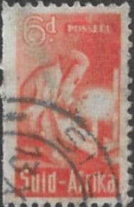 South Africa 1942 War Effort Bantam SG102A Fine Used