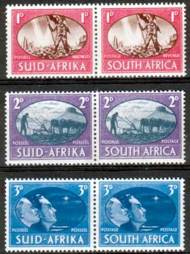 South Africa 1946 King George VI Victory Set Fine Mint