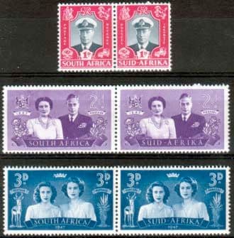 South Africa 1947 Royal Visit Set Fine Mint