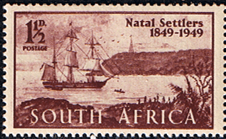 South Africa 1949 Natal Settlers SG 127E Fine Mint