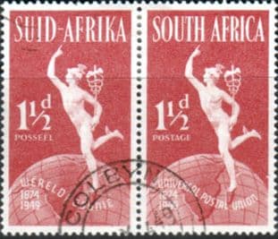 South Africa 1949 Universal Postal Union SG 129 Fine Used