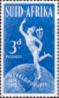 South Africa 1949 Universal Postal Union SG 130A Fine Mint