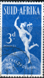 South Africa 1949 Universal Postal Union SG 130A Fine Used