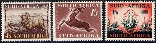 South Africa 1953 Hendriksz Set Fine Mint