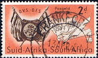 South Africa 1954 Orange Free State SG 149 Fine Used