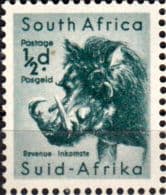 South Africa 1954 Wild Animals SG 151 Warthog Fine Used