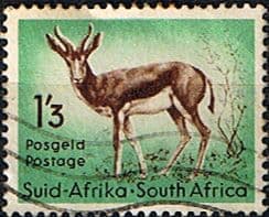 South Africa 1954 Wild Animals SG 160 Springbok Fine Used