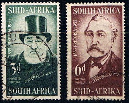 South Africa 1955 Centenary of Pretoria Set Fine Used