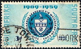 South Africa 1959 Academy of Science Fine Used